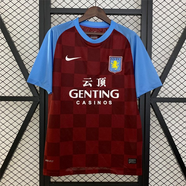 Camiseta Aston Villa Replica Primera Ropa Retro 2011-2012